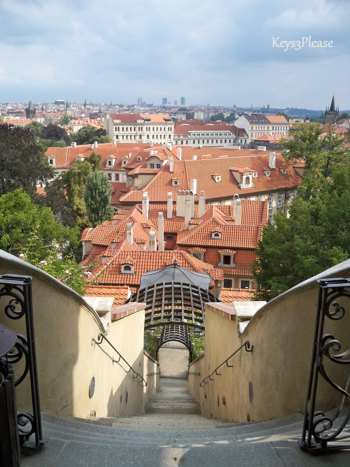 prague, history, village, inviting, wall art, postcard