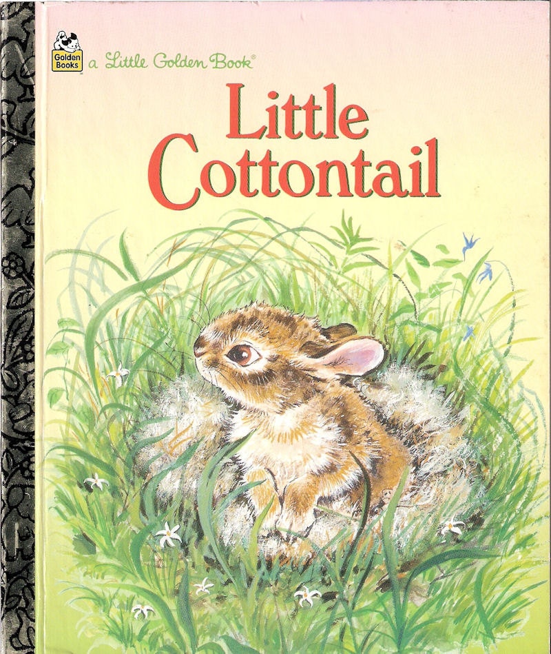 Vintage Little Cottontail by Carl Memling Little Golden Book