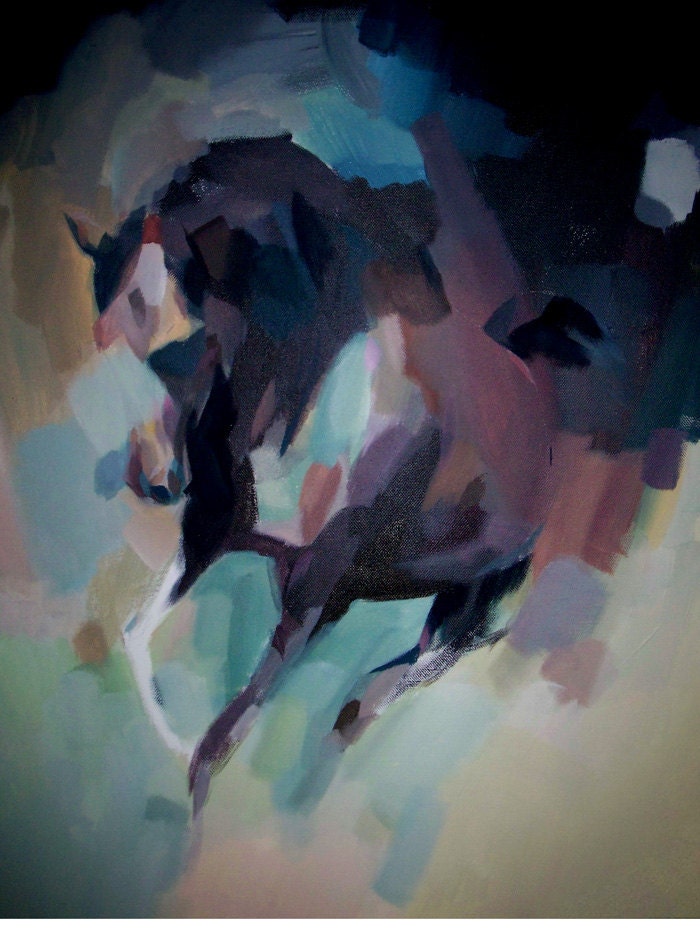 Dark horse print