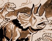 Tragedy 363: Triceratops Print