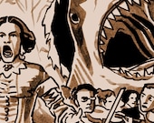 Tragedy 189: Opera Shark Print