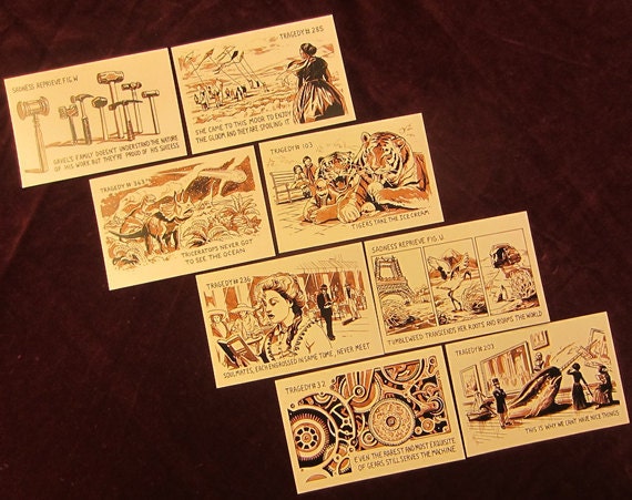Tragedy Series Postcard Set