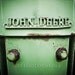 Old Abandoned Green John Deere Tractor, 8x8 inch Photograph