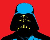 DARTH VADER Star Wars Illustration 36X24"