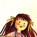Kwik Sew 609 Vintage 70s UNCUT 30" LISA Rag Doll & Clothes Pattern with Denim Overalls and Jumper Dress
