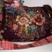 Ooak Stunning Vintage Purple and Pink Victorian Steampunk Beaded Needlepoint Shoulder Purse/Journey Bag