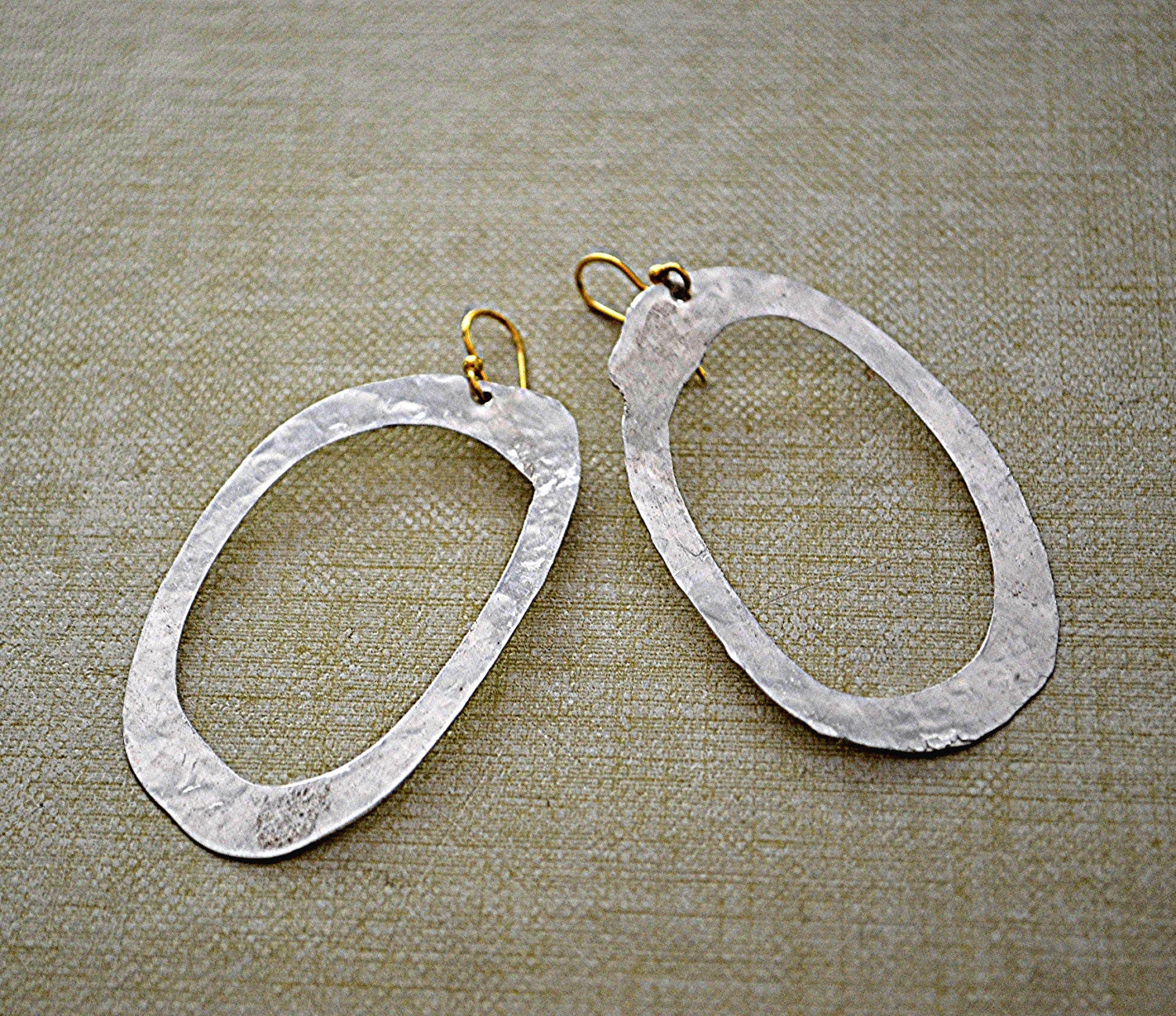Silver Hoops