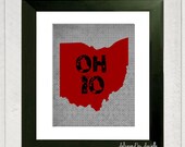 Ohio Art Print - 8x10