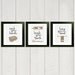 Bathroom Art Print - Set of 3 - 8x10