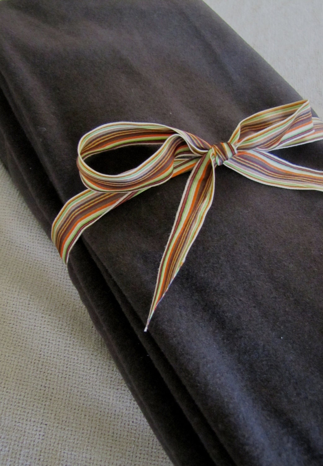 SALE HALF PRICE Dark Chocolate Brown Lane Merino Wool Melton Yardage