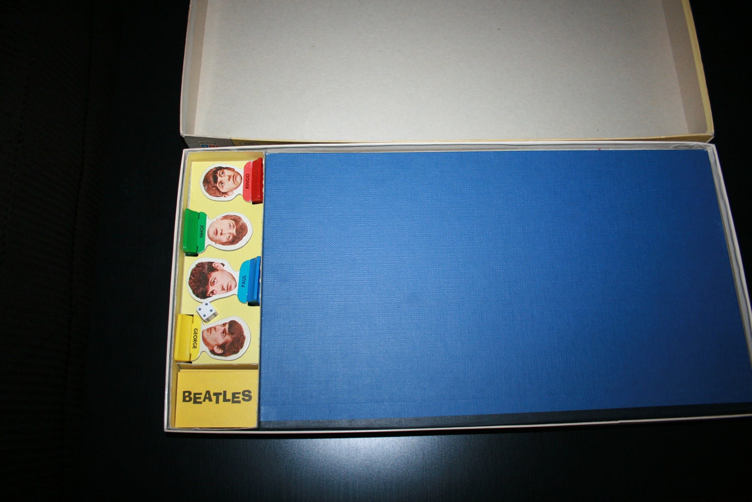RESERVED For David - Rare 1964 The Beatles "Flip Your Wig" Board Game - Milton Bradley - BrandosFunkyFinds