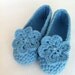 Extra thick , Simply slippers , Crochet Adult Slippers , Women house shoes