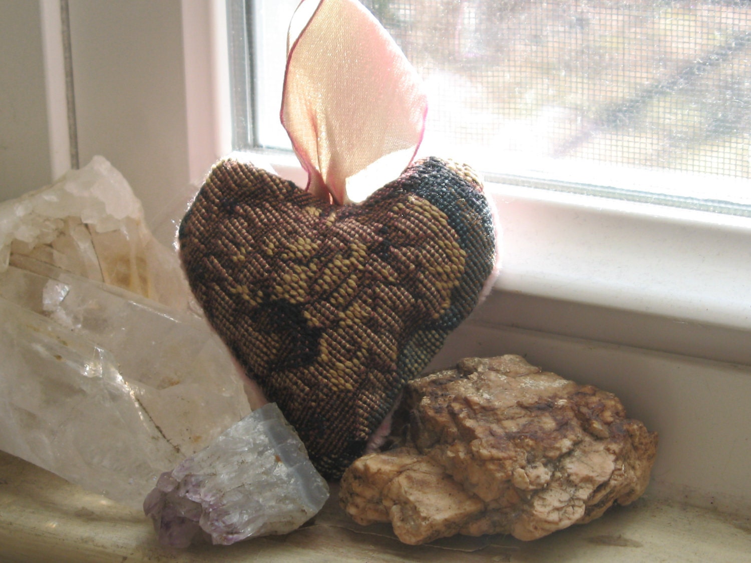 Tapestry Heart for Writers Block