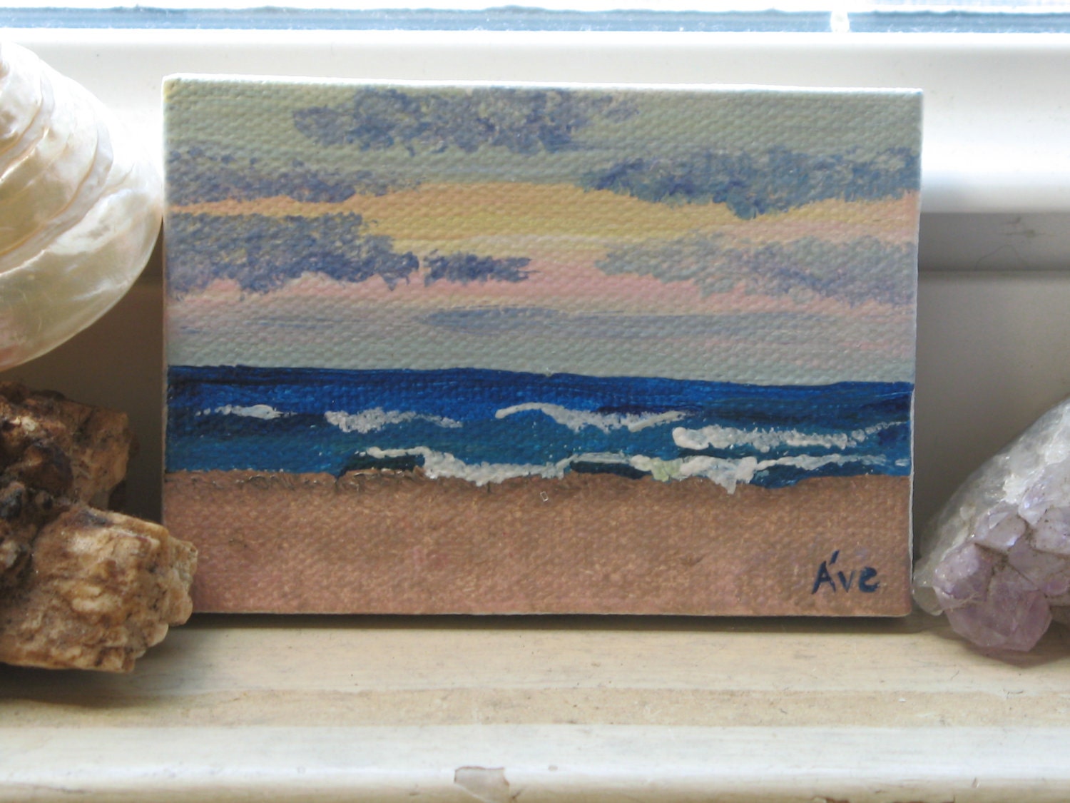 Singer Island acrylic canvas the beach is calling you
