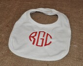 Customized Monogrammed Bib