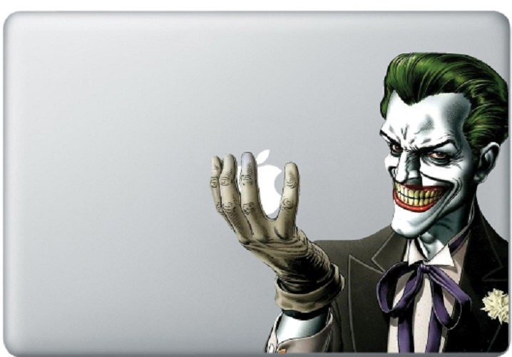 joker macbook decal