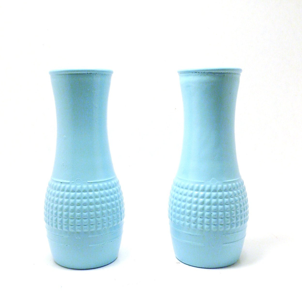 vintage bottles, good seasons, vases, aqua, turquoise, shabby chic, upcycled home decor, wedding decorations, pastels