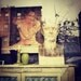 NY photography, Brooklyn, Artistic, creative 12 x 12 collage-like image, vignette layered with a reflection in the window, home decor
