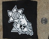 A//Political - Anarchy/Peace Flower Patch