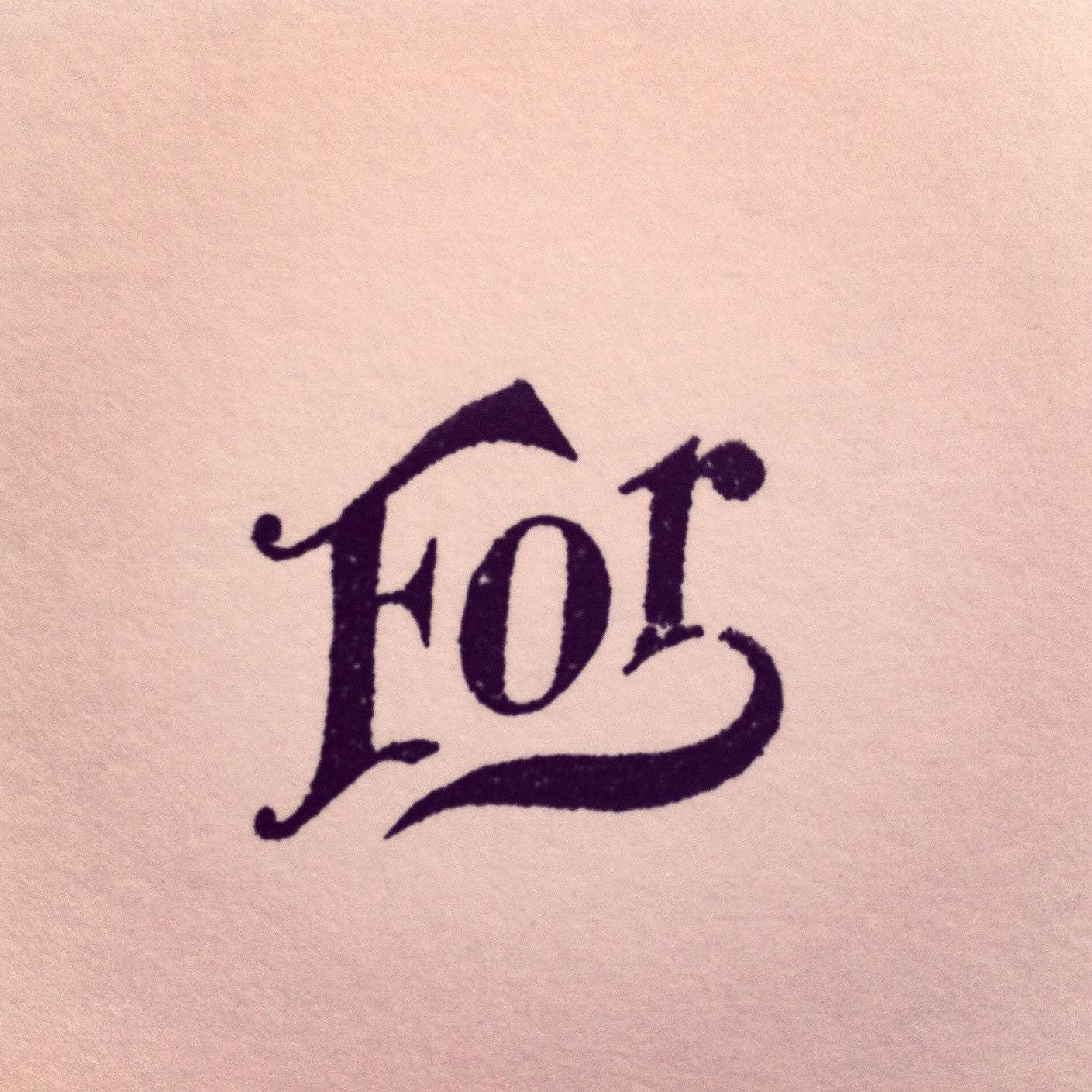 FOR // Rubber Stamp