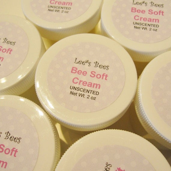 Bee Soft UNSCENTED Cream - Fragrance Free Beeswax AWARD WINNING Body Cream from Lee the Beekeeper