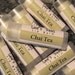 Spice it up with 3 Chai Tea Lip Balm Tubes - All Natural Beeswax Lip Salve Chapstick from Lee the Beekeeper