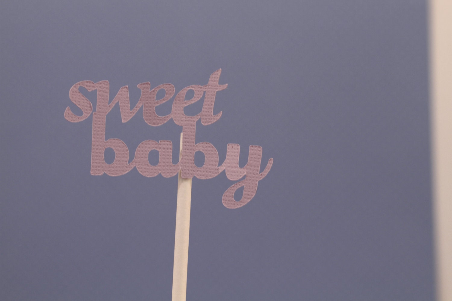 Purple Sweet Baby Cupcake Toppers Il_170x135