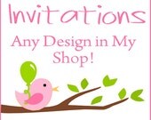 Invitations for Any Design in My Shop Il_170x135