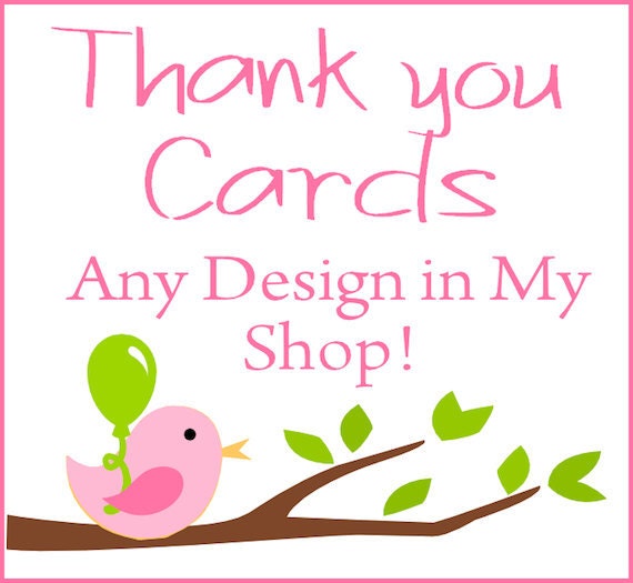 Thank You Cards for Any Design in My Shop Il_170x135