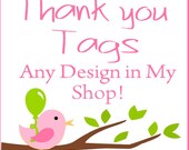 Thank You Tags for Any Design in My Shop Il_170x135