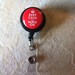 Unique designer Badge reel retractable ID Badge Holder Nurse Rn Emt Doctor Firefighter Lvn