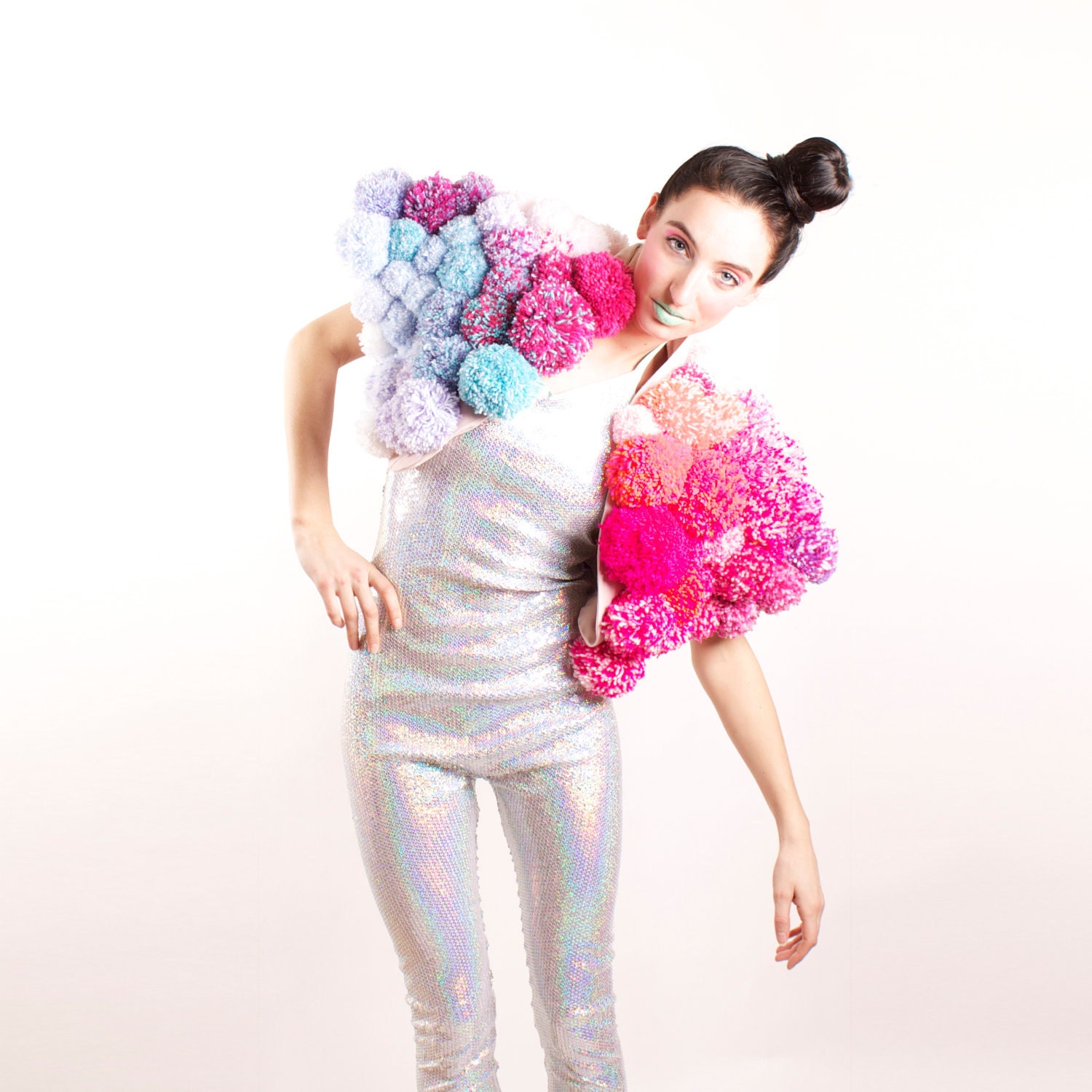 custom pompom jacket dress top order Whatever you like