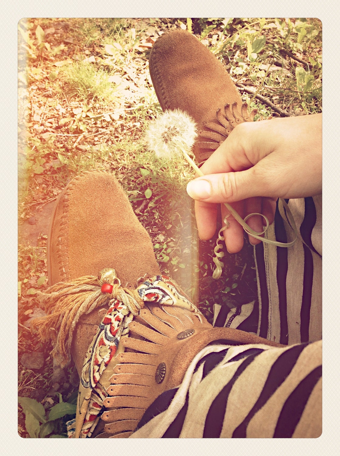 wandering sole boot scarf. 'in stock/ ready to ship'