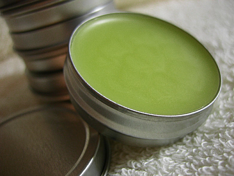 Nanas Green Herbal Healing Skin Salve - 100% Organic Oils, Herbs and Essential Aromatherapy Oils