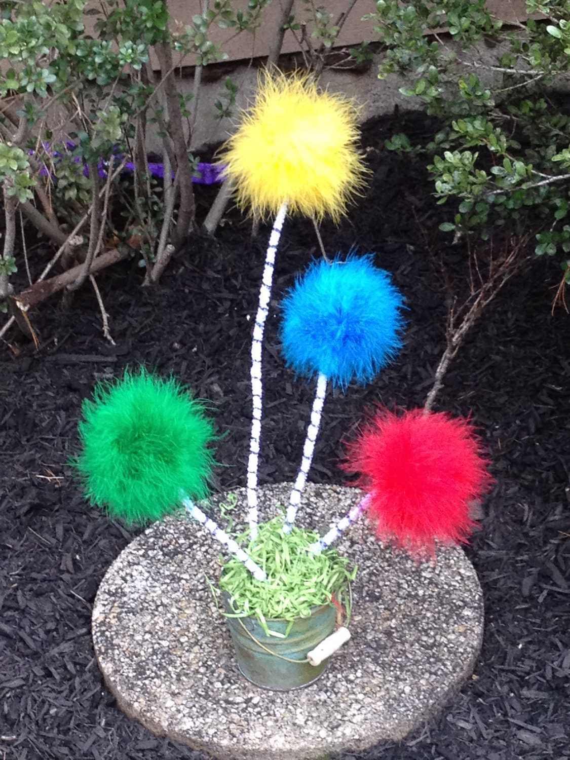 Truffula Trees Medium Bucket from The Lorax by Dr. Suess Plant Kids Gift