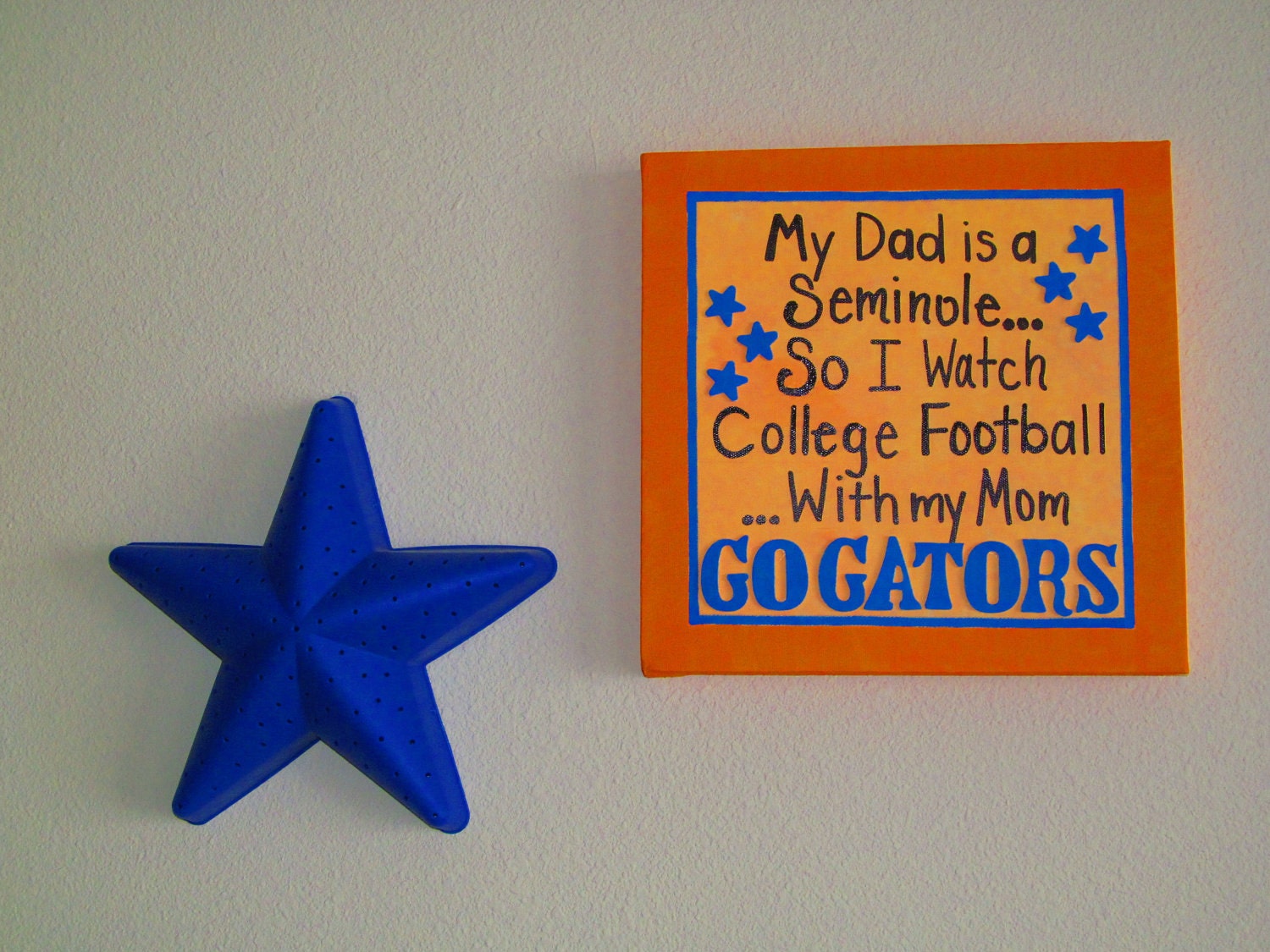 Florida Gator Football Canvas
