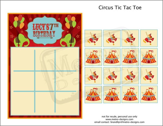 Vintage Circus - Party Games Il_570xn