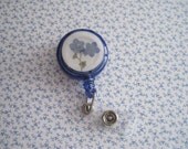 Forget Me Not Pendant - Badge Clip