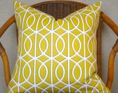 Dwell Studio 20" Bella Porte Pillow Cover (Citrine)