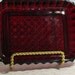 Royal Ruby Red Anchor Hocking Glass Relish/Condiment Dish