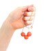 Coral Statement Necklace, Geometric, Modern, Ceramic, Spring