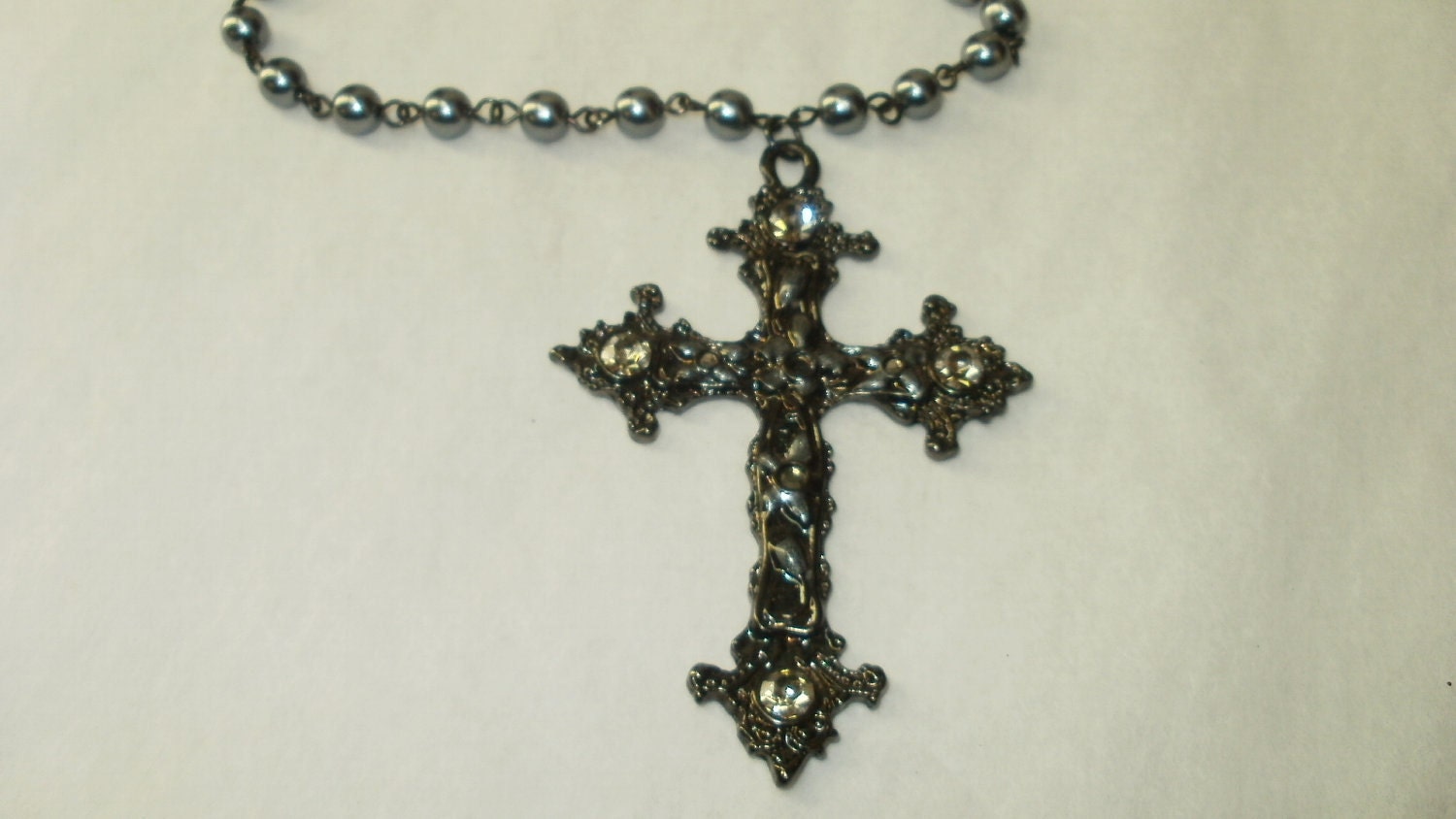 Gothic Crucifix Necklace