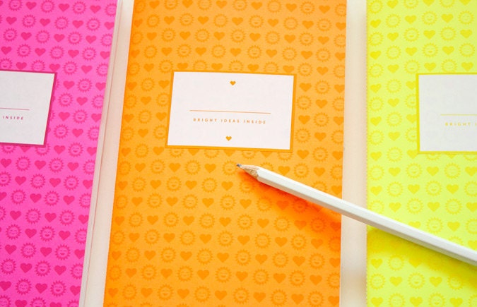 Notebook Set of 5 - Bright Ideas, Rainbow Deluxe