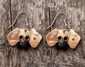 Earrings Jewelry Puggle Pug Beagle Dog Breed Pet Lover Aluminum Custom Rivets