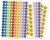 356 Reusable Reward Stickers (suitable for My Growing Up Chart)