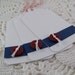 Patriotic Gift Tags Red White and Blue Nautical Theme Birthday Party Father's Day Favor Labels