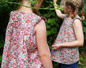 Girl's Liberty Print Blouse/ Top