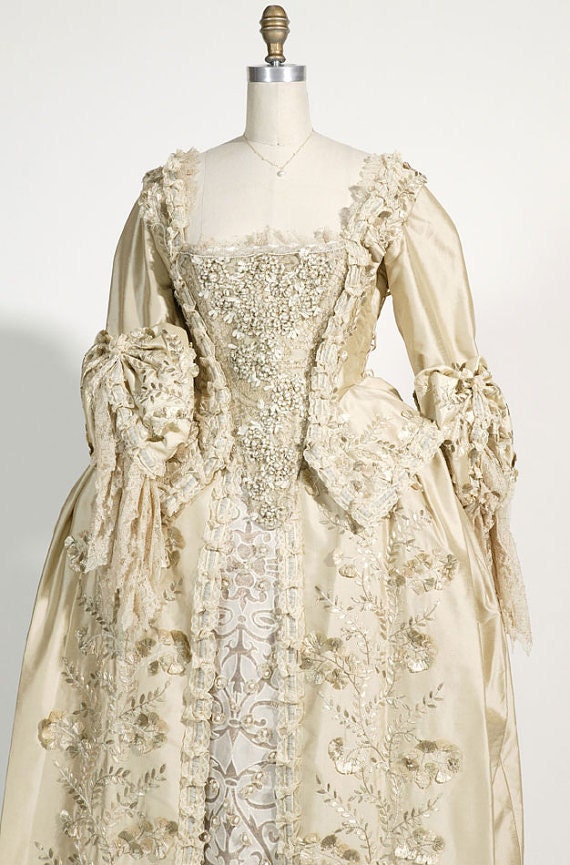 Items similar to Pirates Dead Man's Chest Elizabeth Swann Wedding Gown