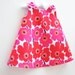 Marimekko Toddler Dress - Girls Dress - Baby Dress - Girls Dress Pattern - Gift Idea -  1960' Style - Vintage - 12M and 2T ONLY