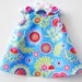 Bouquet De Fleurs Blue - Infant Toddler Girls Dress - Blue Dress - Girls Dress - Girls Clothing - Handmade - 3M 4T